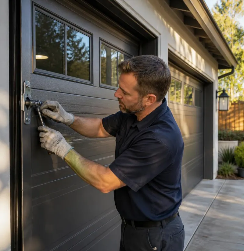 Garage Door Spring Repair in Alva