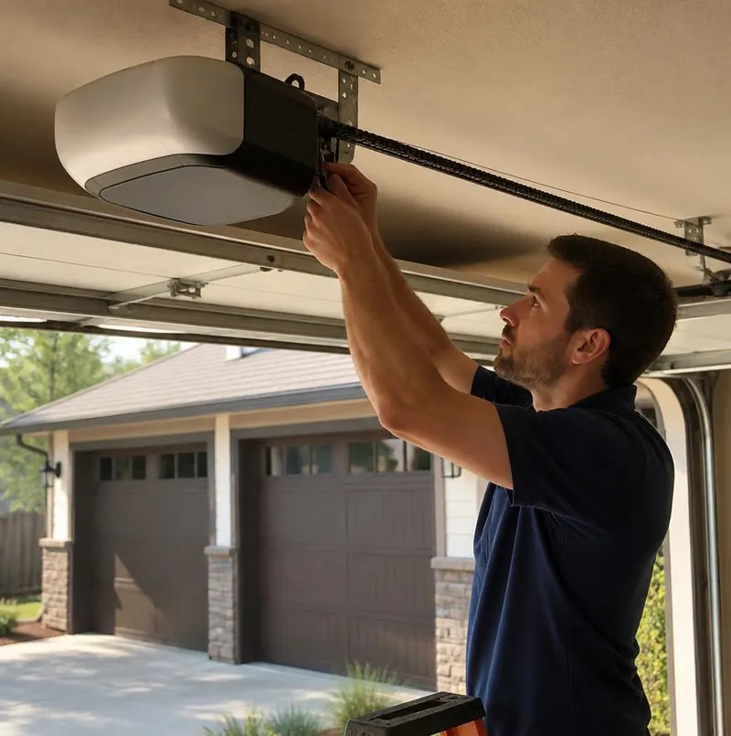 Garage Door Opener Installation in Alva